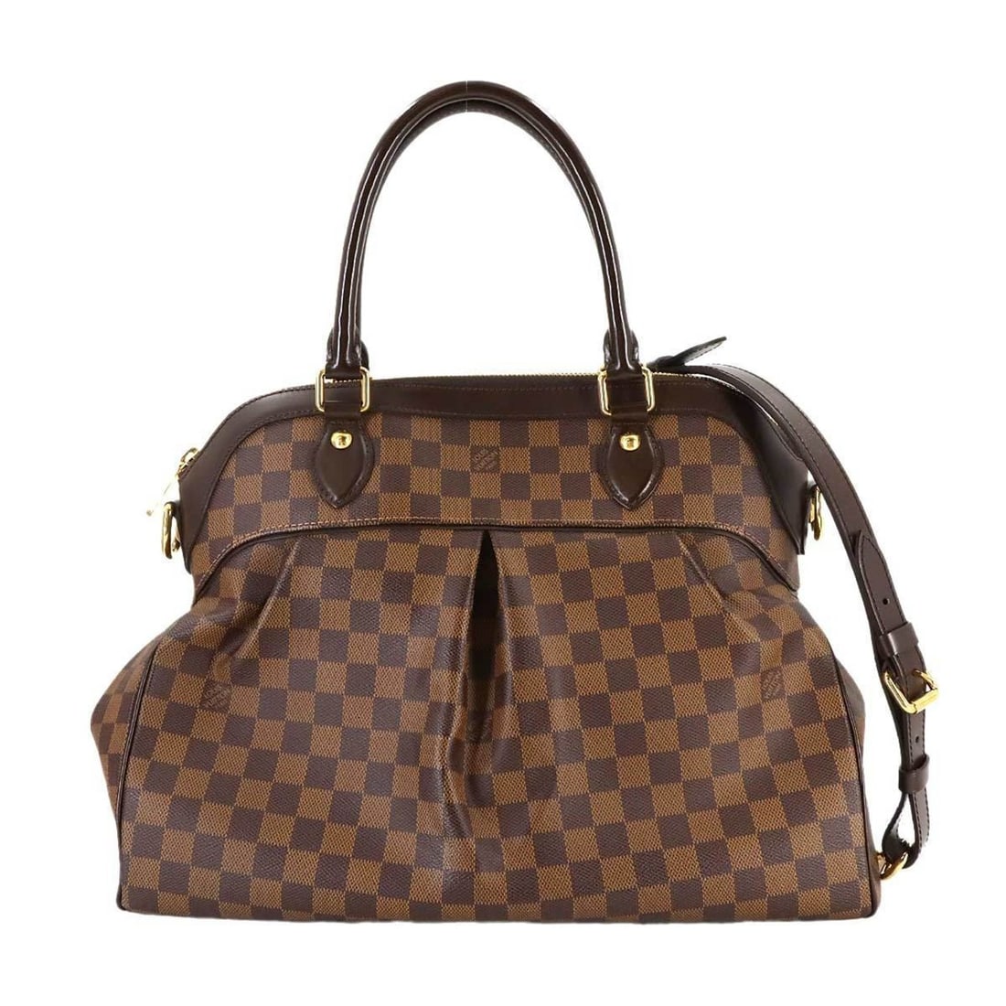 Louis Vuitton Damier Trevi GM 2-way Ebene Handbag N51998 (Shoulder Bag) (1 of 11)