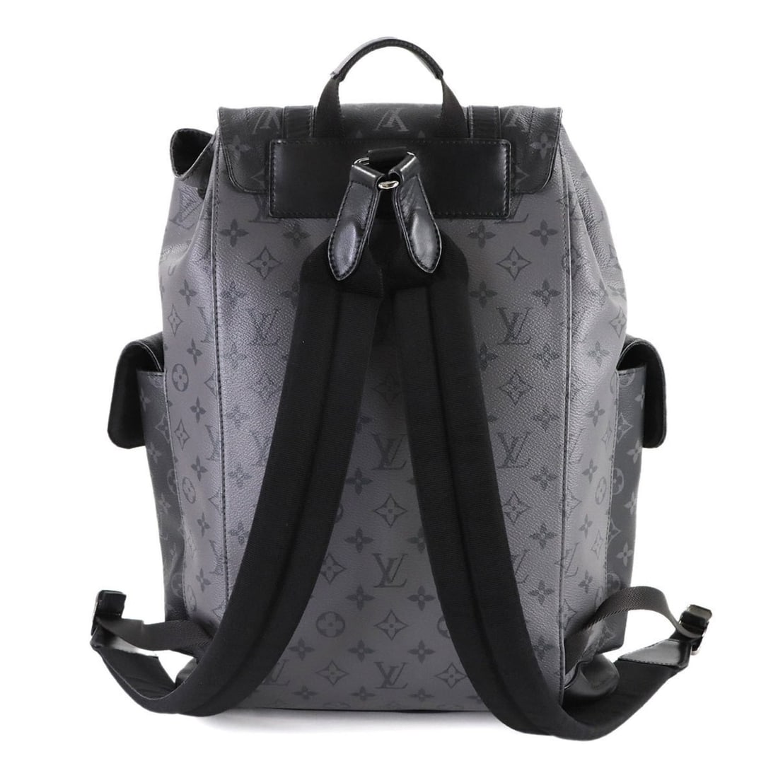 Louis Vuitton Monogram Eclipse Christopher MM Backpack, Black, M45419 - 2