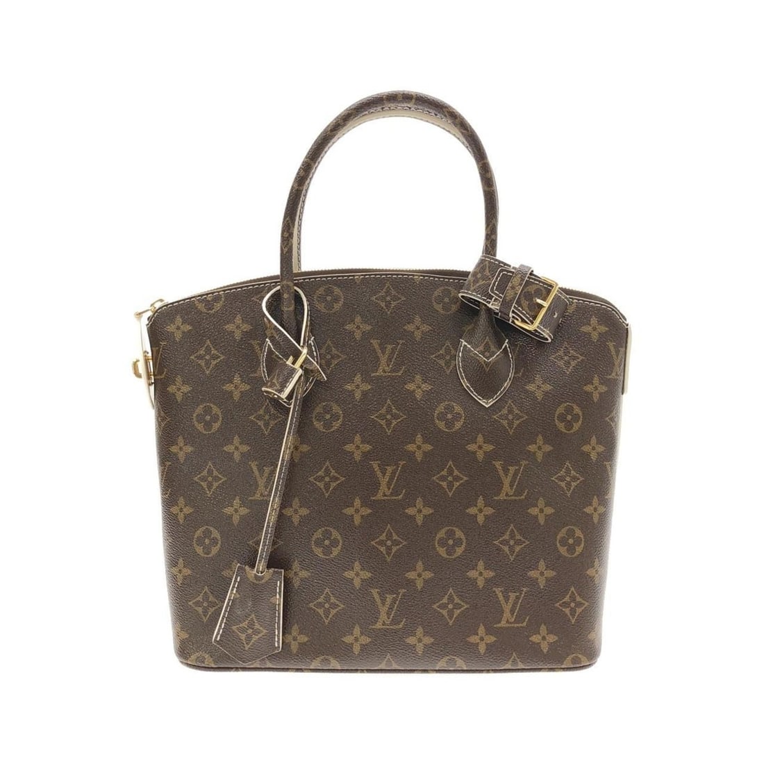 Louis Vuitton Shiny Monogram Lockit M40597 Handbag: --- Catalog ---Category: SizeSize (HxWxD): 26cm x 32cm x 14.5cm / 10.23'' x 12.59'' x 5.7''Category: DesignType: HandbagColor: MarronGender: Men,WomenMaterial: Coated canvas Hardware Color: GoldCatego