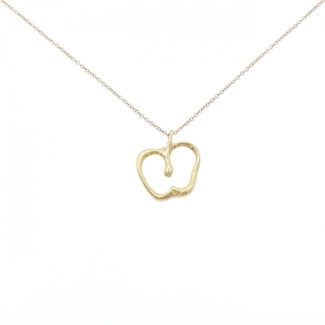 Tiffany Apple Necklace: --- Catalog ---Category: SizePendant Size: 18.1mm x 15.6mm / 0.71'' x 0.61''Neck Circumference: 41 cm / 16.14''Category: DesignGender: WomenMaterial: Yellow gold (18K)Pendant Type: PendantNecklace