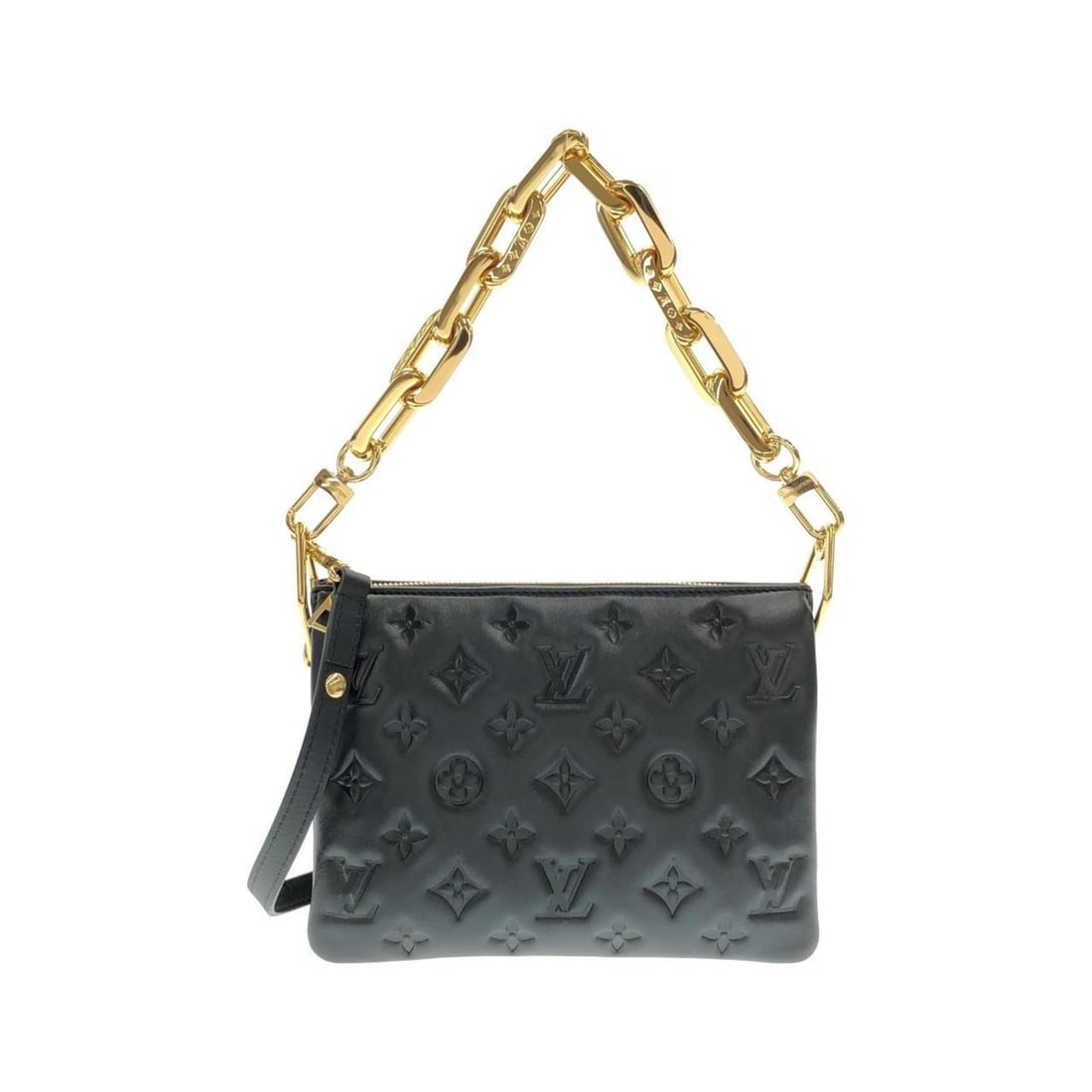 Louis Vuitton Coussin BB M20574 Shoulder Bag: --- Catalog ---Category: SizeSize (HxWxD): 16cm x 21cm x 7cm / 6.29'' x 8.26'' x 2.75''Category: DesignType: Shoulder bagColor: BlackGender: Women,MenMaterial: Leather Hardware Color: GoldLeather/Fur