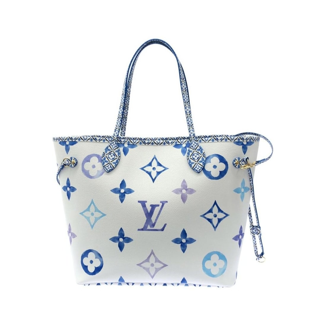 Louis Vuitton Monogram Flower Tile (LV by the Pool) Neverfull MM M22979 Handbag (1 of 15)