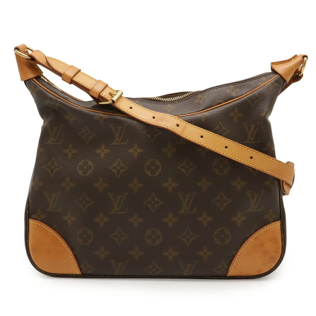 LOUIS VUITTON Monogram Boulogne Shoulder Bag M51265 (1 of 14)