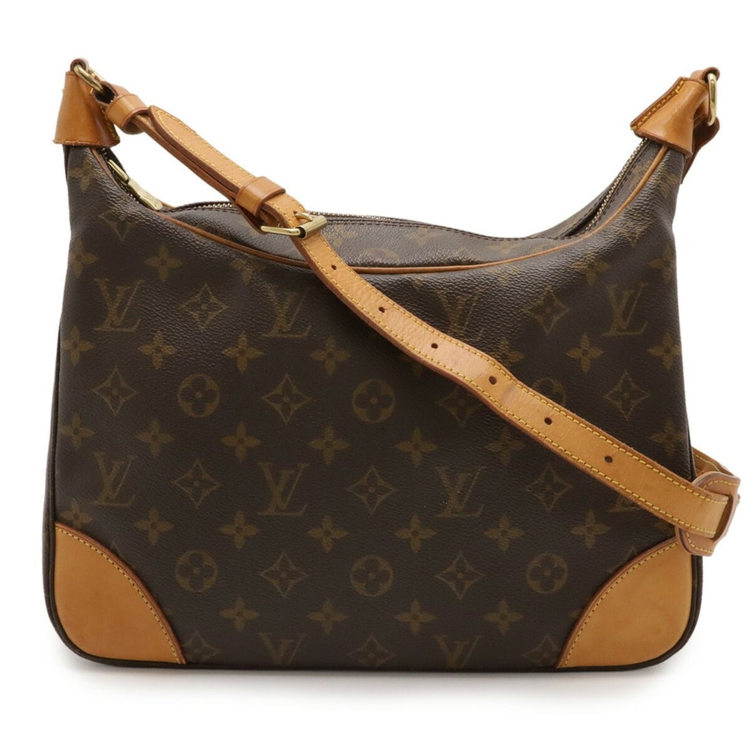 LOUIS VUITTON Monogram Boulogne Shoulder Bag M51265 (1 of 10)