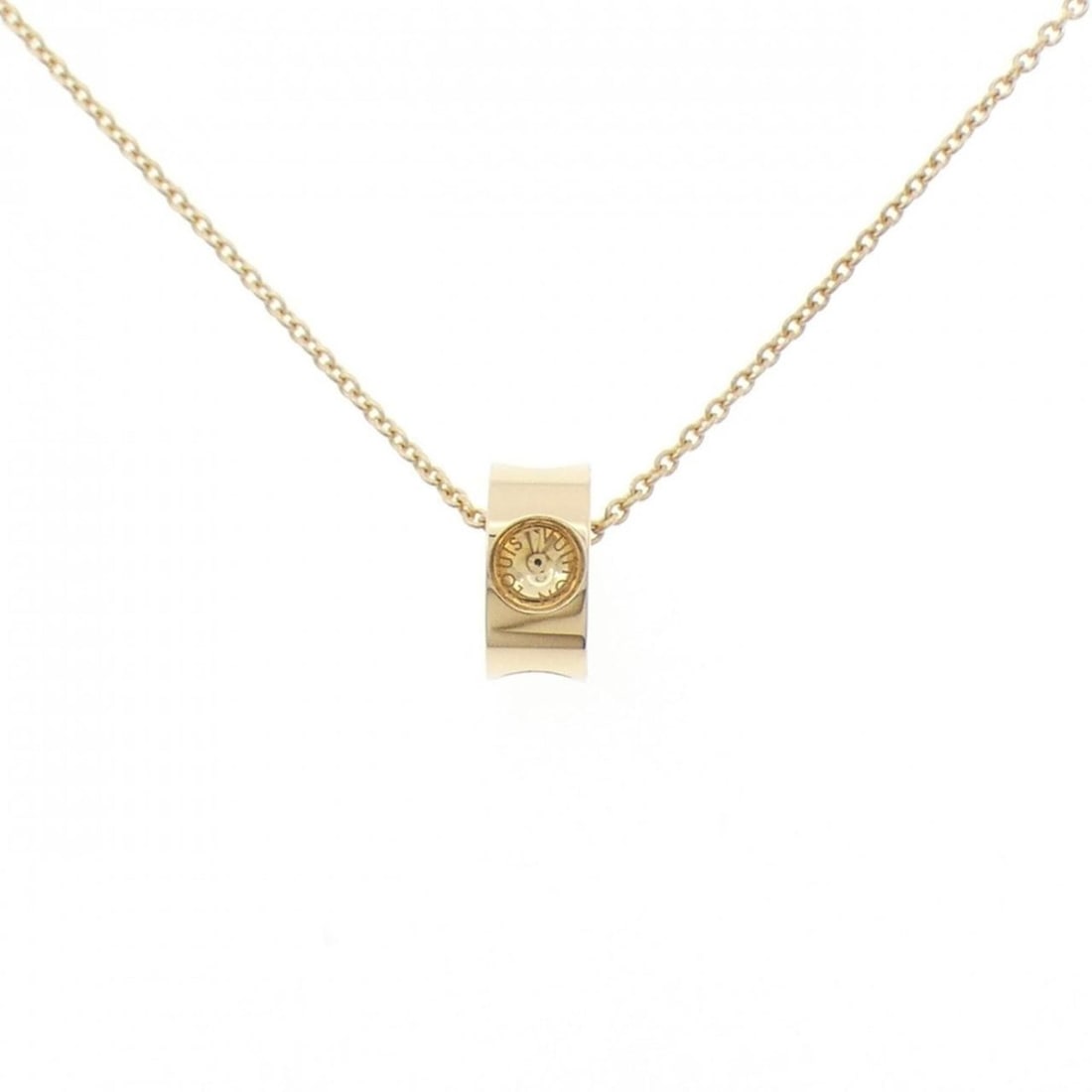 Louis Vuitton Pendant Empreinte Necklace: --- Catalog ---Category: SizePendant Size: 10.8mm x 4.9mm / 0.42'' x 0.19''Neck Circumference: 40 cm / 15.74''Category: DesignGender: WomenMaterial: Yellow gold (18K)Pendant Type: PendantNecklace