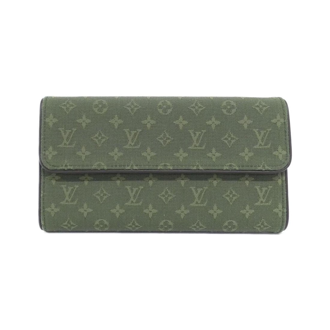 Louis Vuitton Monogram Mini Porte Tresor International Wallet M92443: --- Catalog ---Category: SizeSize (HxWxD): 10cm x 19cm x 3cm / 3.93'' x 7.48'' x 1.18''Category: DesignType: Long wallet (tri-fold)Color: Dark khakiGender: Men,WomenMaterial: Canvas Category: