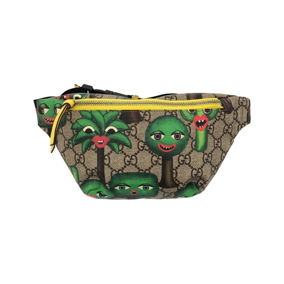 Gucci CHILDRENS 502095 waist bag: --- Catalog ---Category: SizeSize (HxWxD): 13cm x 28cm x 3cm / 5.11'' x 11.02'' x 1.18''Category: DesignType: Fanny packColor: Beige, Green, YellowGender: Men,WomenMaterial: GG Supreme Hardware Color: