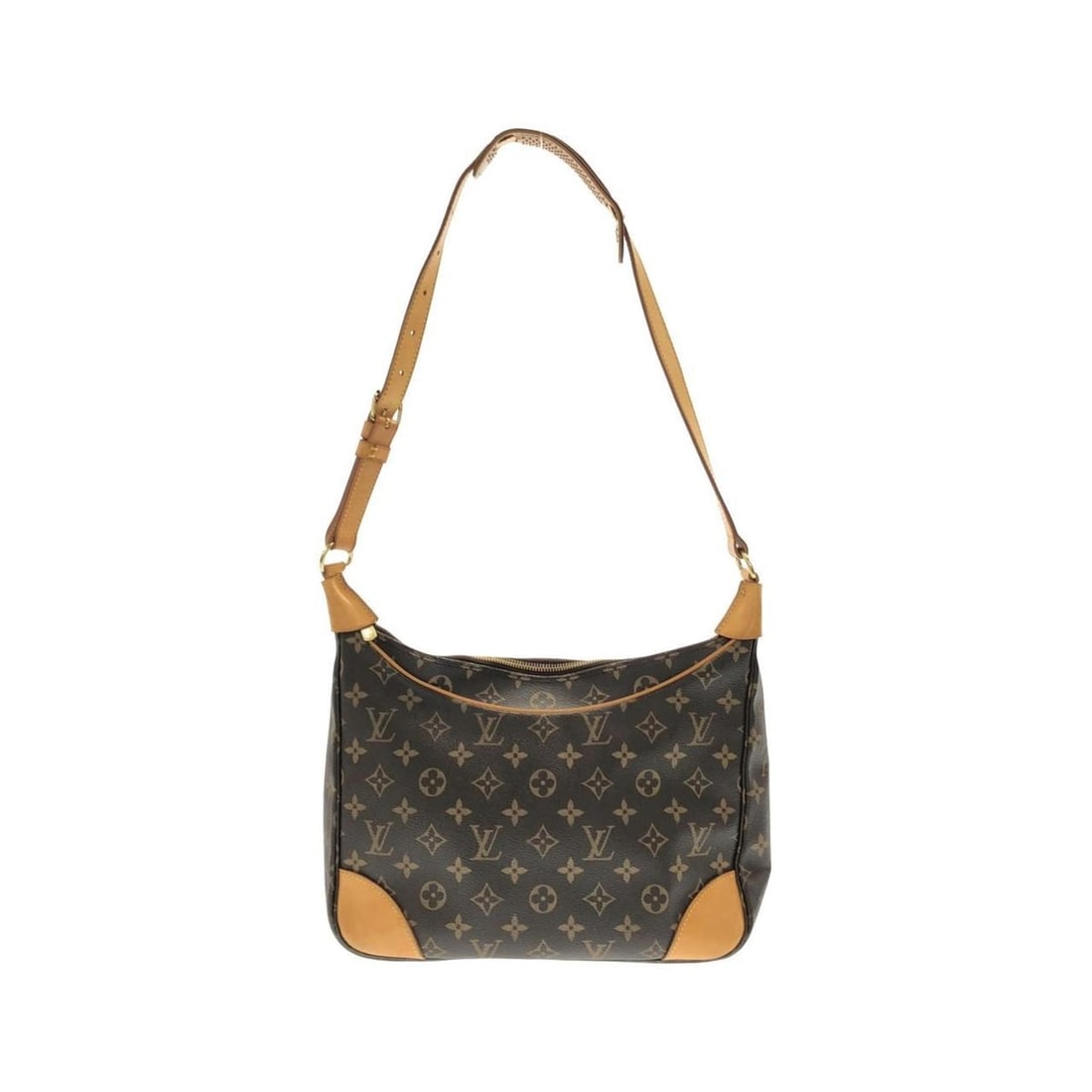 Louis Vuitton Monogram Boulogne 30cm Shoulder Bag M51265: --- Catalog ---Category: SizeSize (HxWxD): 23cm x 31cm x 9cm / 9.05'' x 12.2'' x 3.54''Category: DesignType: Shoulder bagColor: MarronGender: Men,WomenMaterial: Coated canvas Hardware Color: GoldCateg