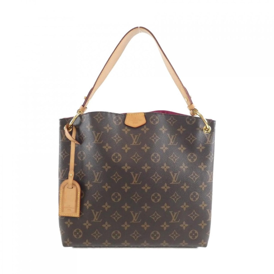Louis Vuitton Monogram Graceful PM M43700 Shoulder Bag: --- Catalog ---Category: SizeSize (HxWxD): 28cm x 30cm x 10cm / 11.02'' x 11.81'' x 3.93''Category: DesignType: Shoulder bagColor: Marron, PivoineGender: WomenMaterial: Coated canvas Hardware Color: G