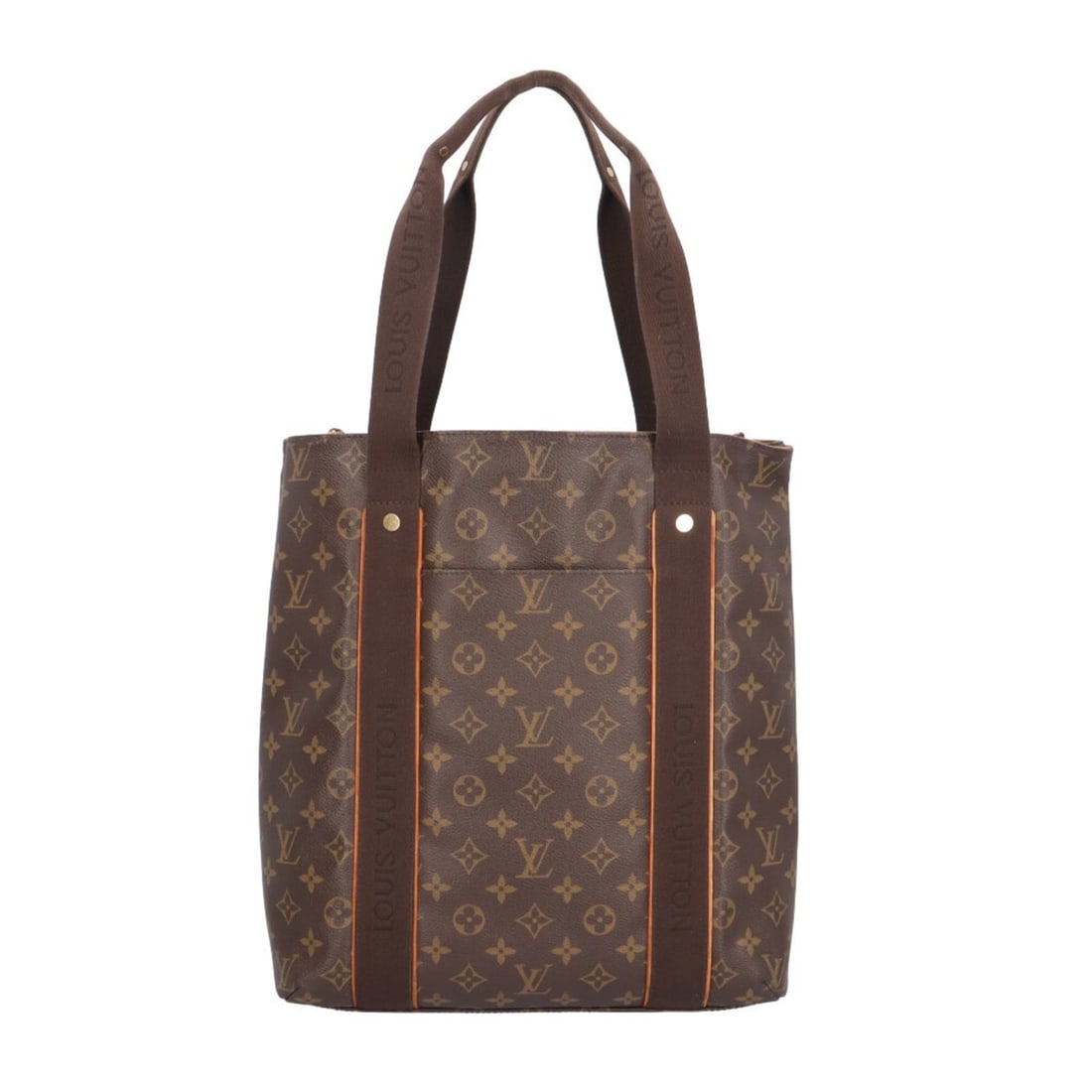 Pre-owned Louis Vuitton Cabas Bobur Monogram Tote Bag in Canvas (M53013) Brown. Women's.: --- Catalog ---Category: SizeWeight: 805g / 1.77lb.Size (HxWxD): 35cm x 32cm x 11cm / 13.77'' x 12.59'' x 4.33''Strap Length: 54cm / 21.25''Category: DesignType: Tote bagColor: Brown, MonogramGender: