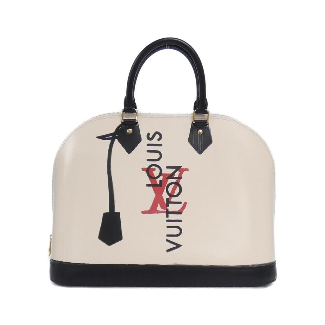 Louis Vuitton Alma Trompe-l'oeil GM M23598 Handbag: --- Catalog ---Category: SizeSize (HxWxD): 30cm x 39cm x 19cm / 11.81'' x 15.35'' x 7.48''Category: DesignType: HandbagColor: BeigeGender: WomenMaterial: Leather Hardware Color: GoldLeather/Fur Type: