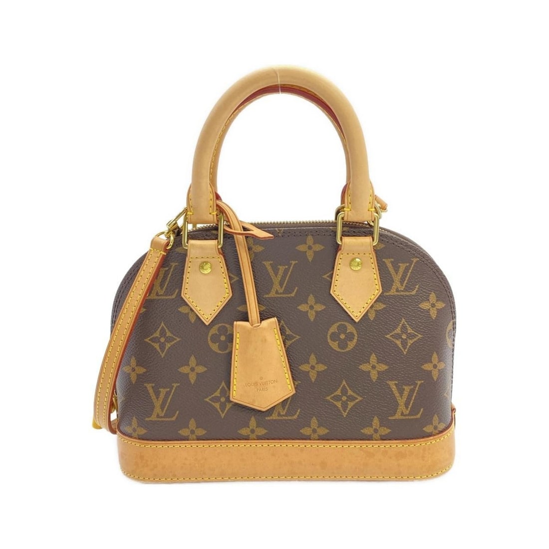 Louis Vuitton Monogram Alma BB M53152 Handbag: --- Catalog ---Category: SizeSize (HxWxD): 16.5cm x 23.5cm x 11.5cm / 6.49'' x 9.25'' x 4.52''Category: DesignType: HandbagColor: MarronGender: Men,WomenMaterial: Coated canvas Hardware Color: