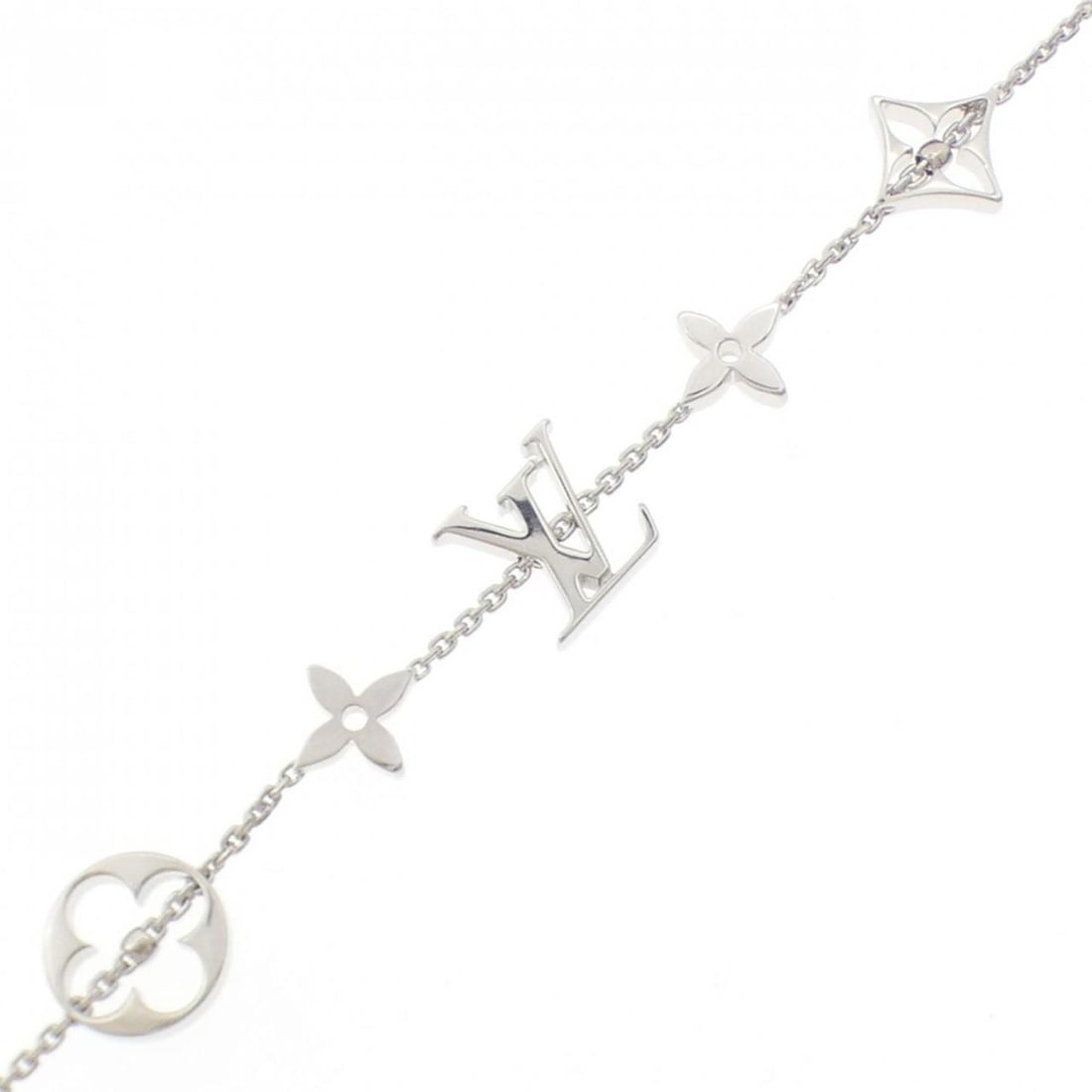 Louis Vuitton Brasserie Monogram Bracelet: --- Catalog ---Category: SizeLength: 20cm / 7.87''Category: DesignType: Charm braceletGender: Men,WomenMaterial: White gold (18K)Category: GeneralMPN: Q95010Brand: Louis Vuitton--- Item List