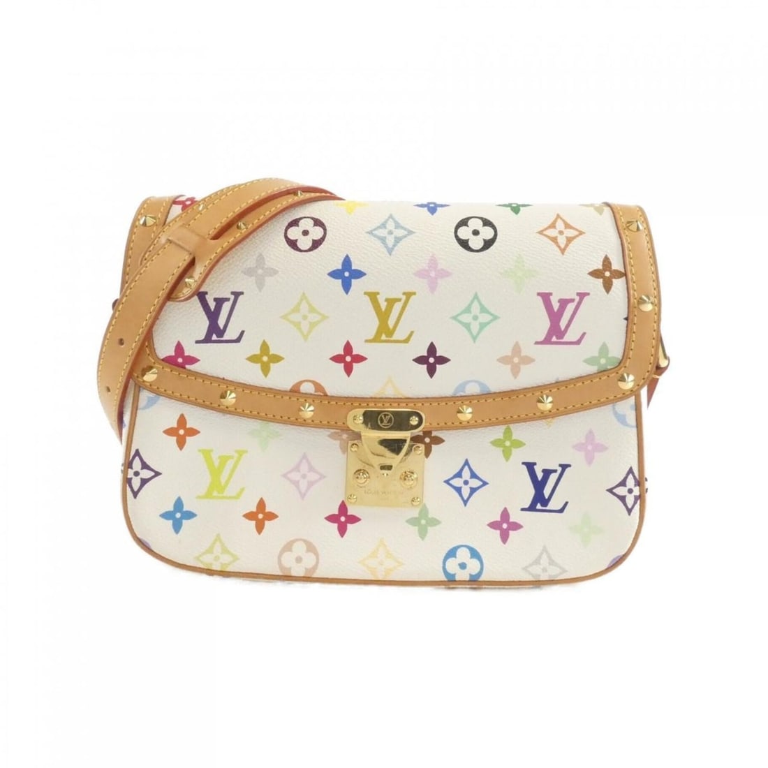 Louis Vuitton Multicolore Sologne Shoulder Bag M92661: --- Catalog ---Category: SizeSize (HxWxD): 20cm x 26cm x 8cm / 7.87'' x 10.23'' x 3.14''Category: DesignType: Shoulder bagColor: WhiteGender: WomenMaterial: Coated canvas Hardware Color: