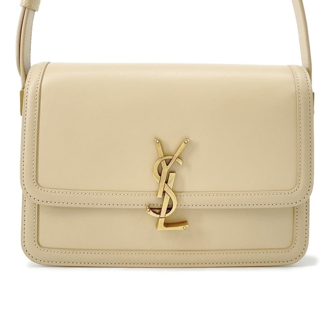 Yves Saint Laurent Saint Laurent Paris Solferino Leather Shoulder Bag 634305 SAINT LAURENT PARIS (1 of 17)