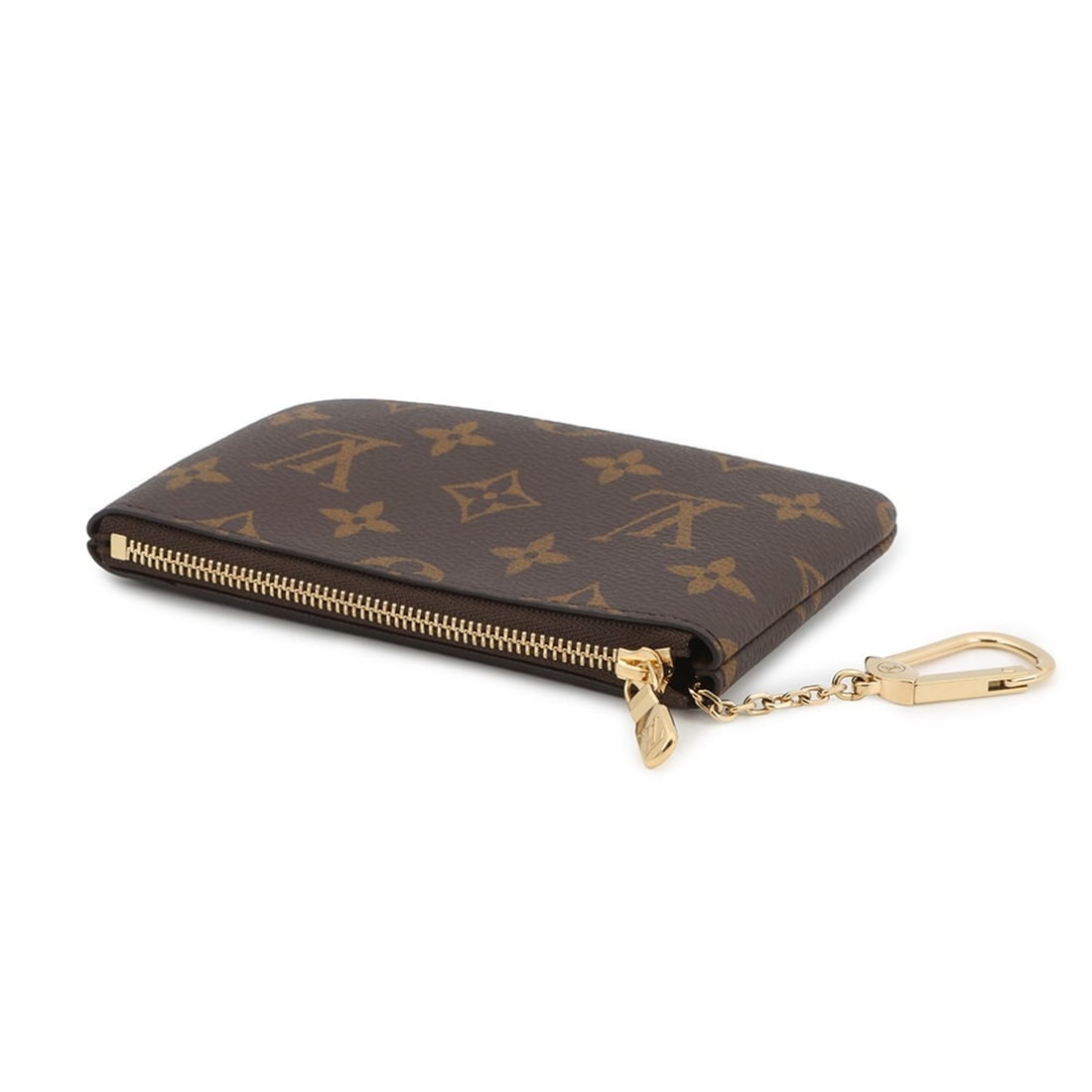Louis Vuitton Monogram Coin Case, Card & Key Pochette Cles M13559 LOUIS VUITTON: --- Catalog ---Category: SizeSize (HxWxD): 9.5cm x 15cm / 3.74'' x 5.9''Category: DesignType: Coin purse/coin caseColor: BrownGender: Women,MenMaterial: Monogram Category: GeneralLine: MonogramBrand:
