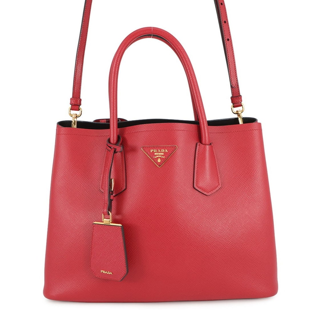 Prada Saffiano Leather Handbag BN2775 PRADA 2-way (1 of 17)