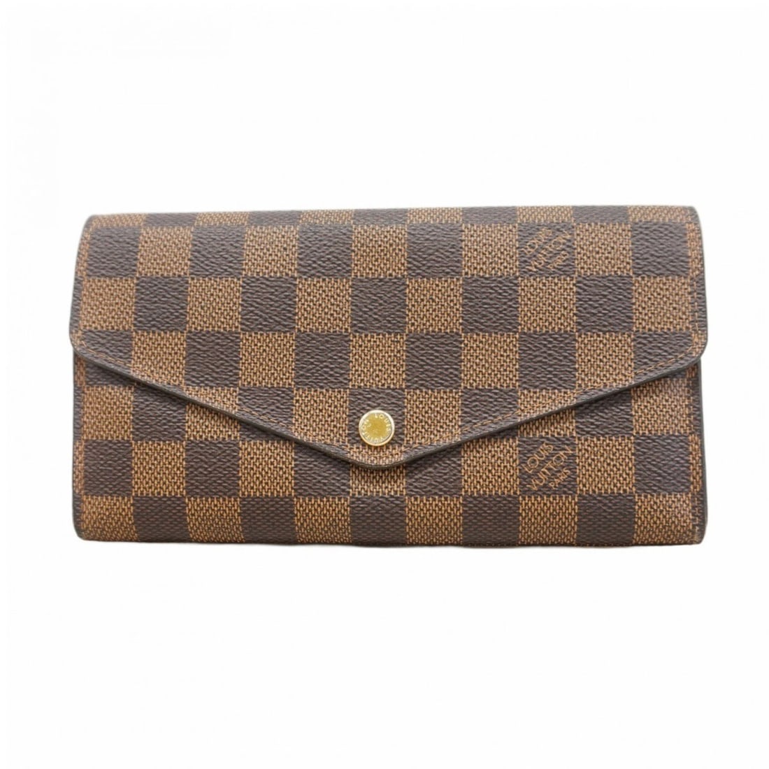Louis Vuitton Damier Portefeuille Sarah Long Wallet N63209 Ebene Women's P2146118 (1 of 16)