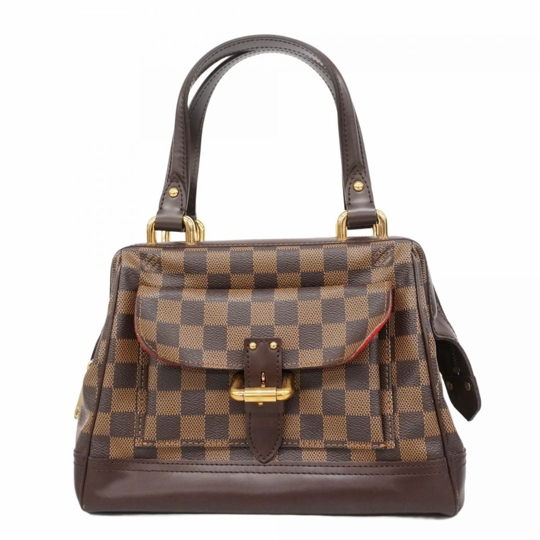 Louis Vuitton Damier Knightsbridge Handbag N51201 Ebene Women's P2130456 (1 of 19)