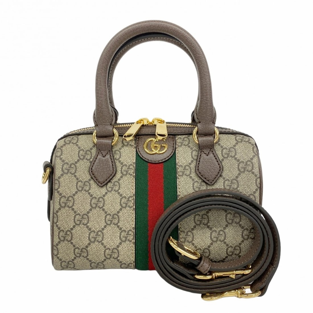 Gucci Ophidia handbag 772053 brown 2-way bag for women (1 of 17)