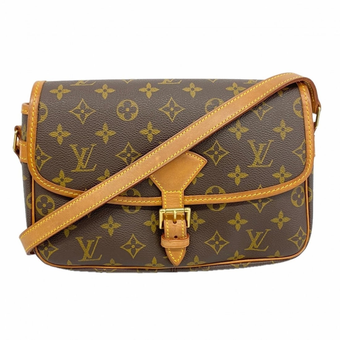 Louis Vuitton Monogram Sologne Shoulder Bag M42250 Brown Women's: --- Catalog ---Category: SizeSize (HxWxD): 18cm x 26cm x 8.5cm / 7.08'' x 10.23'' x 3.34''Category: DesignType: Shoulder bagColor: BrownGender: WomenCategory: GeneralMPN: M42250Brand: Louis Vuitton---