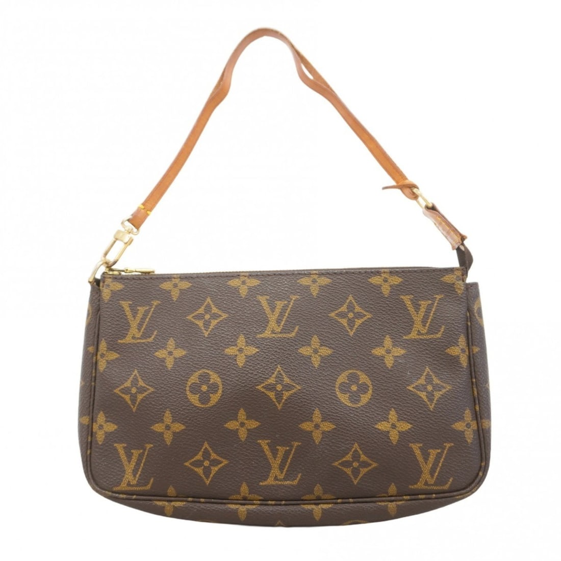 Louis Vuitton Monogram Pochette Accessoires M51980 Brown Women's Bag/Pouch (1 of 13)