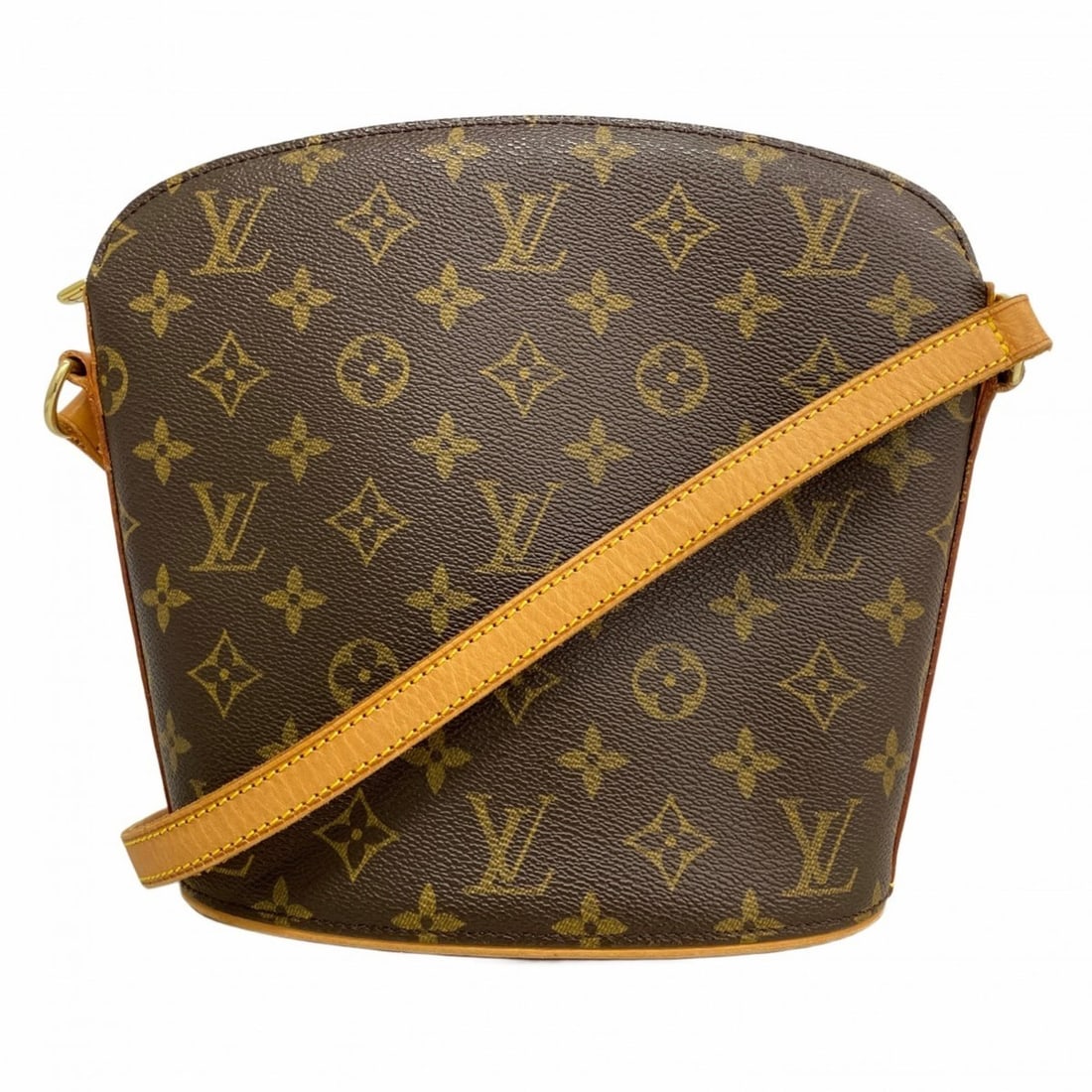 Louis Vuitton Monogram Drouot Shoulder Bag M51290 Brown Women's: --- Catalog ---Category: SizeSize (HxWxD): 22cm x 20cm x 10cm / 8.66'' x 7.87'' x 3.93''Category: DesignType: Shoulder bagColor: BrownGender: WomenCategory: GeneralMPN: M51290Brand: Louis Vuitton--- I
