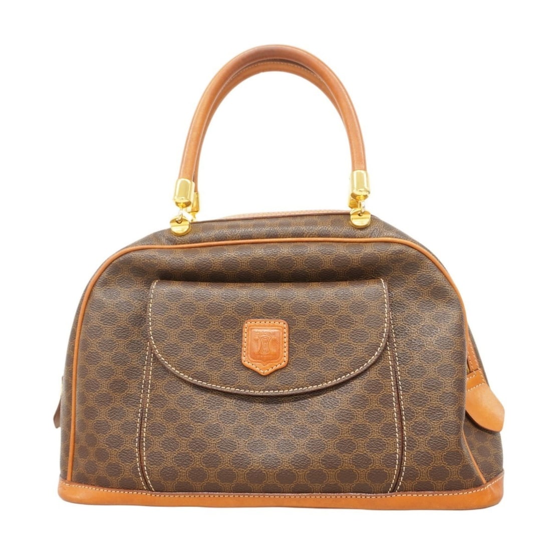 Celine handbag Macadam brown women's (1 of 11)