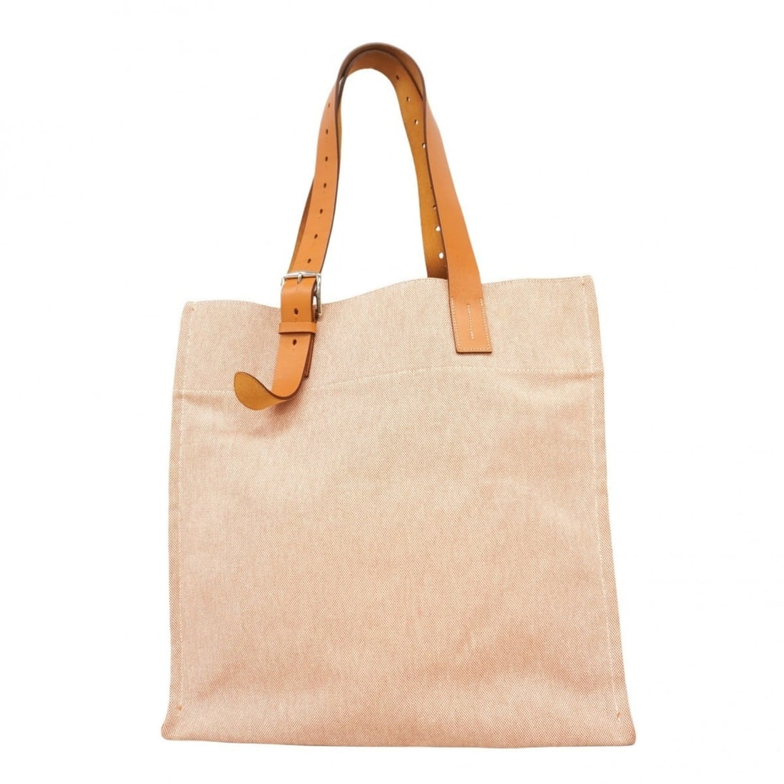 Hermes Hermès Etrivière Canvas Tote Bag, Orange, R Stamp, Women's (1 of 11)