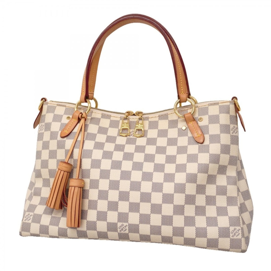Louis Vuitton Damier Azur Rimington Tote Bag N40022 White Women's (1 of 14)