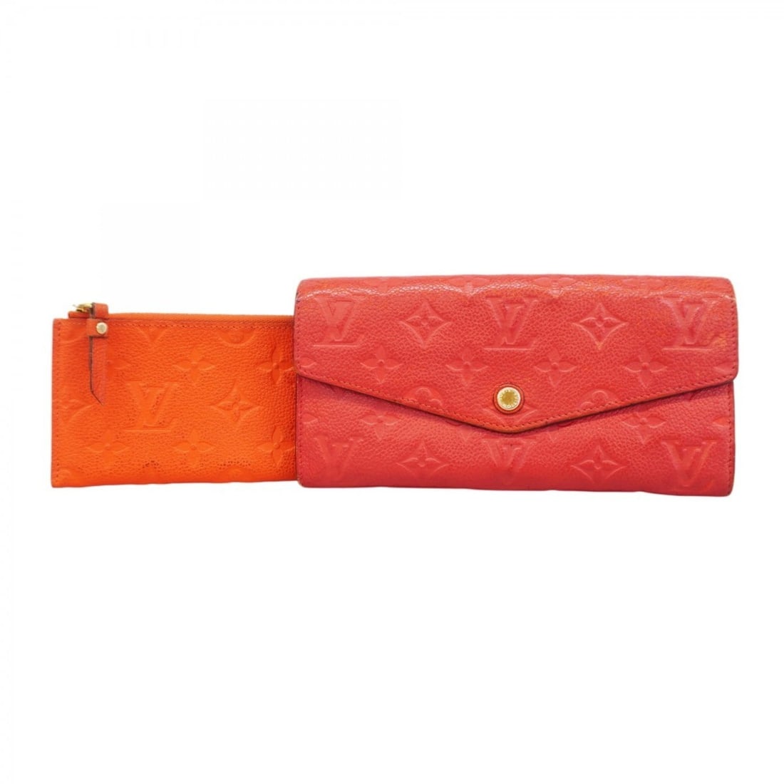 Louis Vuitton Monogram Empreinte Curieuse Long Wallet M60302 Oriane Women's (1 of 15)