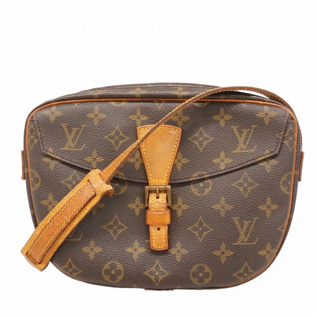 Louis Vuitton Monogram Jeune Fine MM Shoulder Bag M51226 Brown Women's (1 of 18)