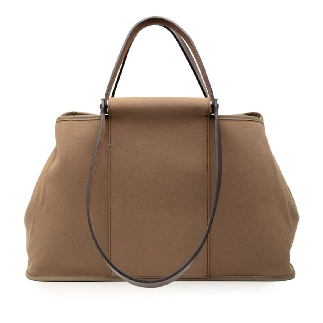 Hermès Cabag Elan PM Handbag/Shoulder Bag 060306CK Beige Toile Officier Women's HERMES (1 of 12)