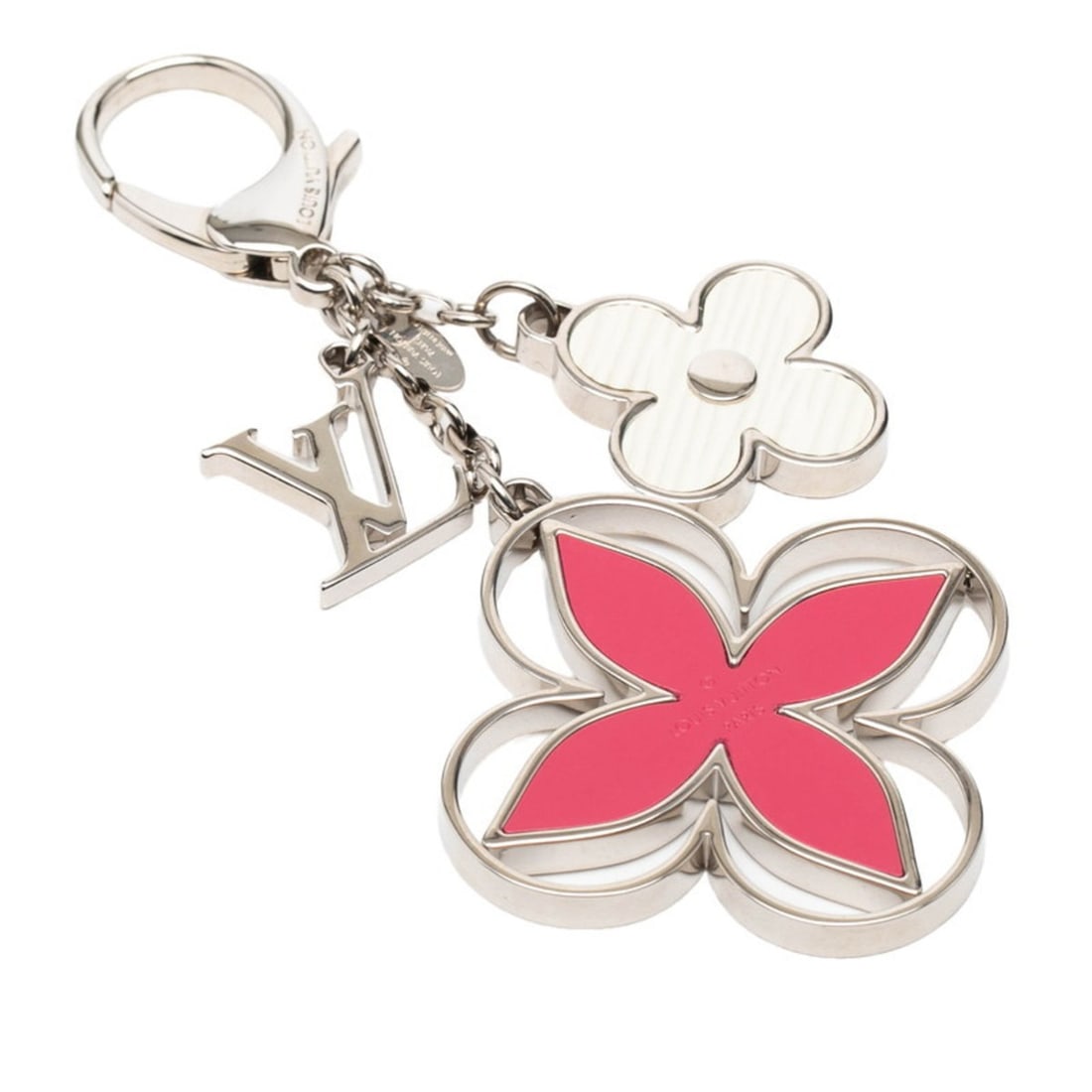 Louis Vuitton Limy Bag Charm Keychain M61013 Silver Pink White Metal Women's LOUIS VUITTON: --- Catalog ---Category: SizeSize (HxWxD): 15cm x 6.5cm / 5.9'' x 2.55''Category: DesignType: KeyringColor: Pink, Silver, WhiteGender: WomenMaterial: MetalCategory: GeneralMPN: M61013Brand: Louis Vuit
