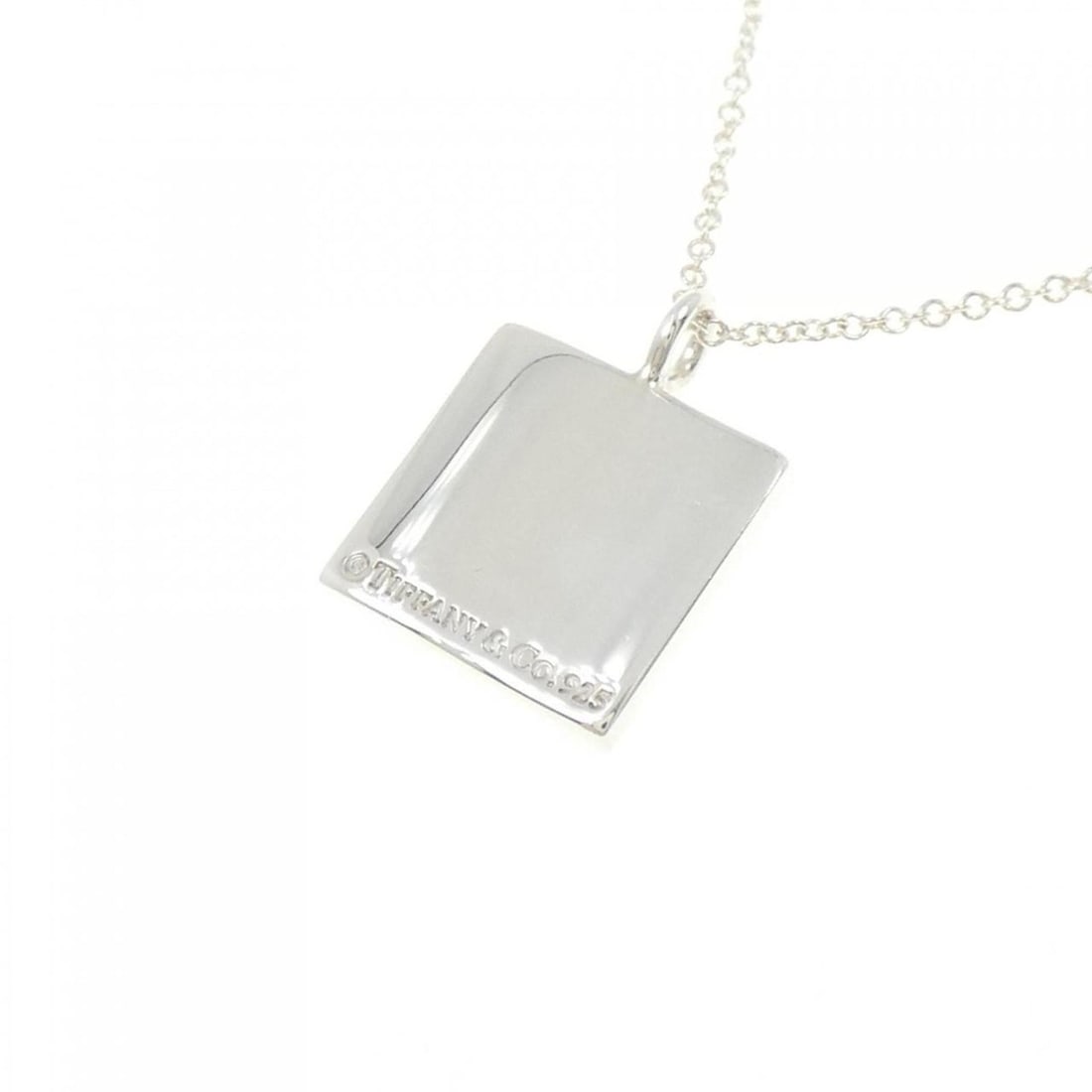 Tiffany Notes Square Necklace - 4