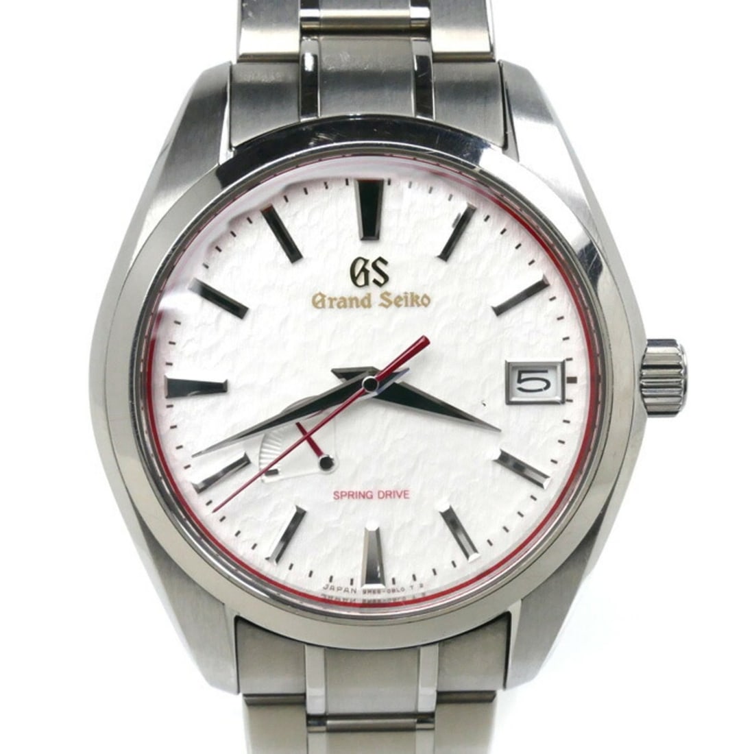Grand Seiko Spring Drive Snow White AJHH Limited Edition Automatic Heritage Collection Silver (1 of 11)