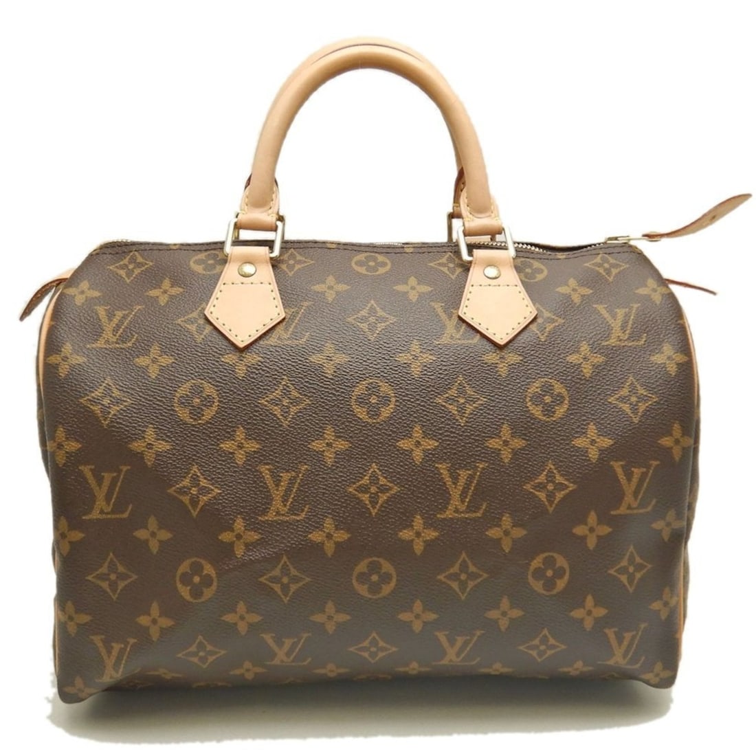 LOUIS VUITTON Monogram Speedy 30 M41526 Handbag Brown Women's 253508 (1 of 11)