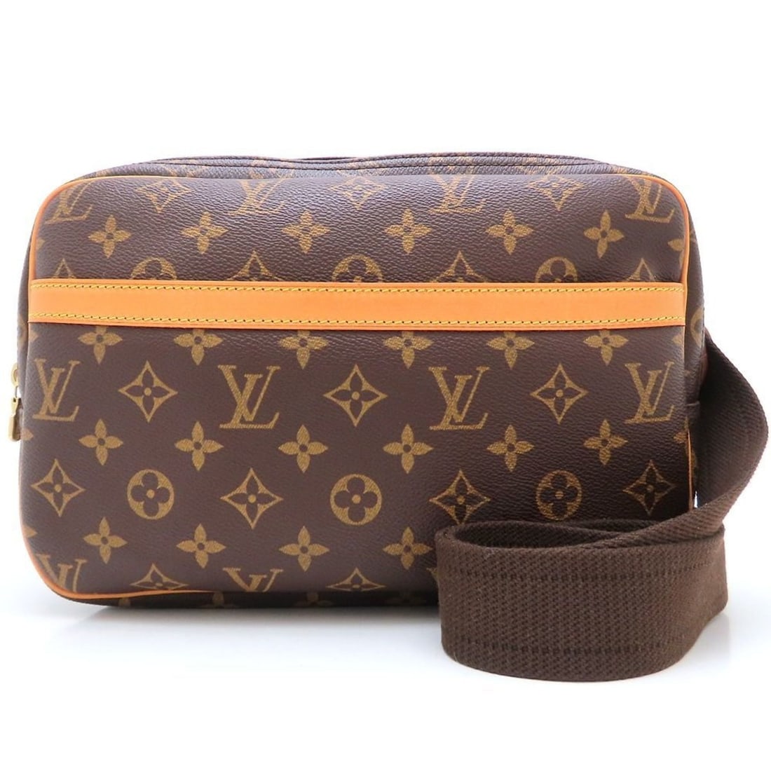 LOUIS VUITTON Monogram Reporter PM M45254 Shoulder Bag, Brown, Women's, 352952: --- Catalog ---Category: SizeSize (HxWxD): 21cm x 28cm x 13cm / 8.26'' x 11.02'' x 5.11''Category: DesignType: Shoulder bagColor: Brown, MonogramGender: WomenMaterial: Monogram , Canvas Category: Gene