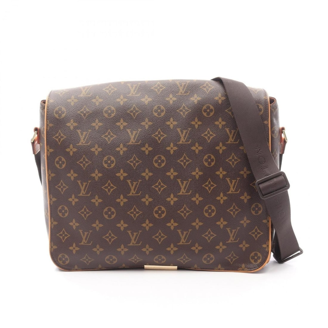 Louis Vuitton Valmy GM Shoulder Bag, Coated Canvas and Leather, Monogram, Men's, Brown, M40526 (1 of 14)