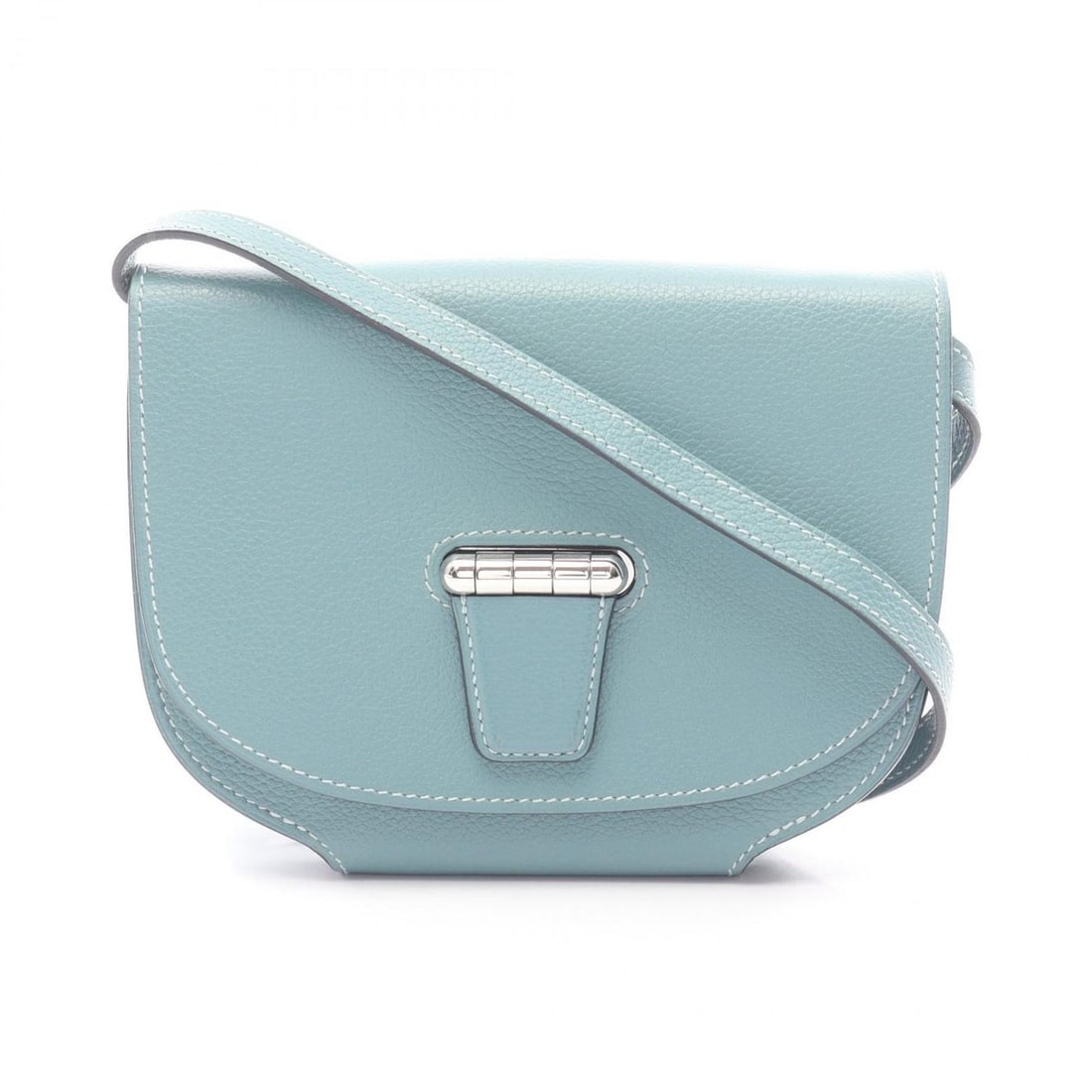 Hermes Hermès Mini Convoyeur Shoulder Bag, Leather, Evercolor, Women's, Green: --- Catalog ---Category: SizeSize (HxWxD): 11.5cm x 7.5cm x 2cm / 4.52'' x 2.95'' x 0.78''Category: DesignType: Shoulder bagColor: GreenGender: WomenMaterial: Evercalf leather Category: GeneralBrand: