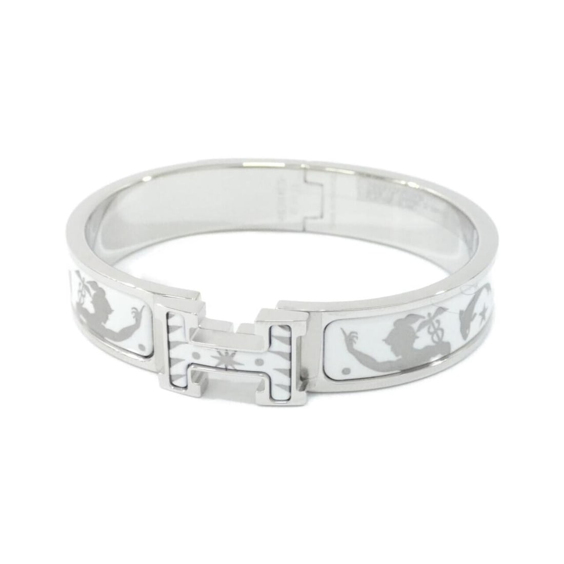 Hermes Hermès SOUS LE CHARME D'ORPHEE Click Ash PM 703312FP Bracelet (1 of 11)