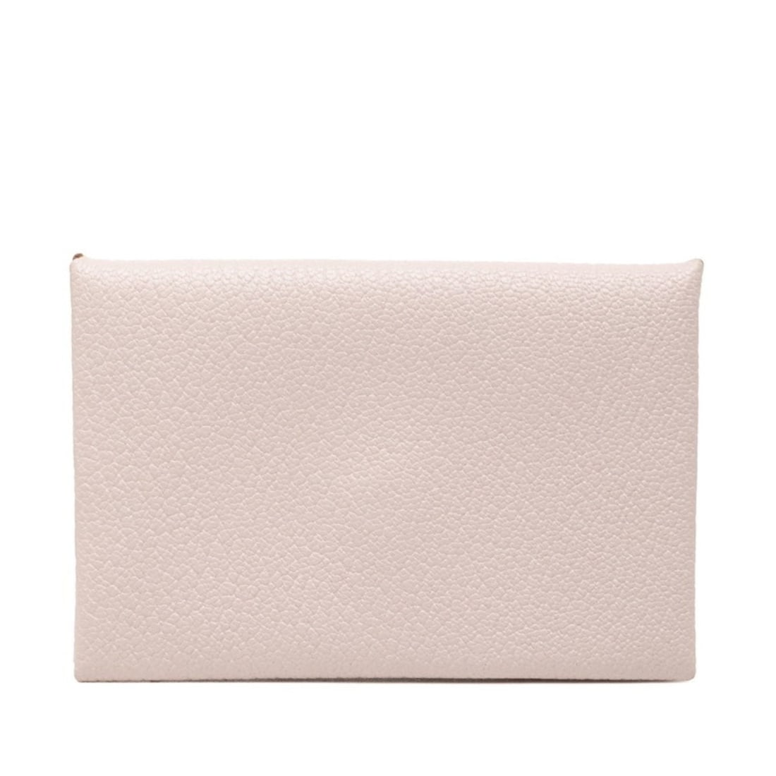 Hermes Hermès Calvi Business Card Case, Mauve Pale Pink Chevre Mysore, Women's (1 of 12)