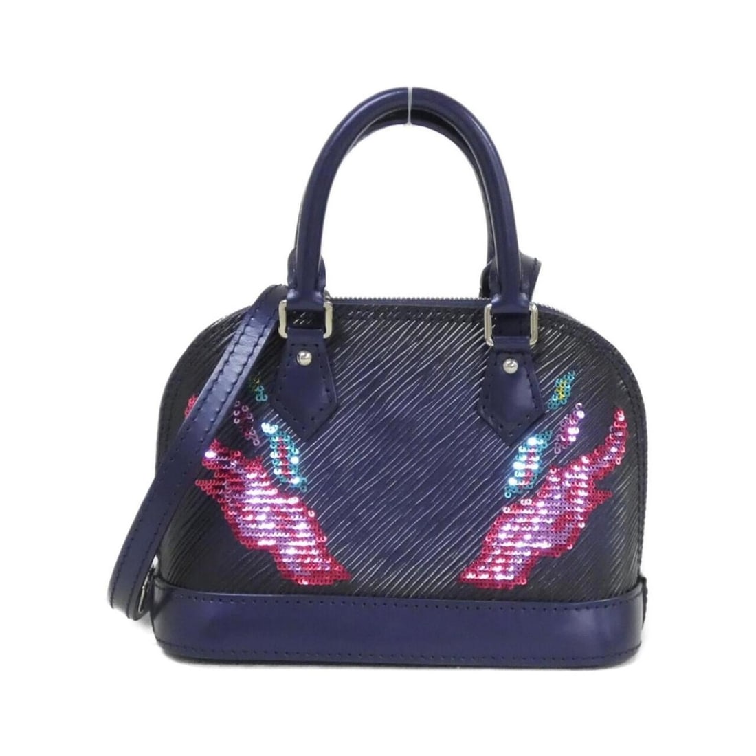 Louis Vuitton Epi Nano Alma M64043 Handbag: --- Catalog ---Category: SizeWeight: 210g / 7.4oz.Size (HxWxD): 13cm x 17cm x 9cm / 5.11'' x 6.69'' x 3.54''Strap Length: 118cm / 46.45''Handle Length: 17cm / 6.69''Category: DesignType: