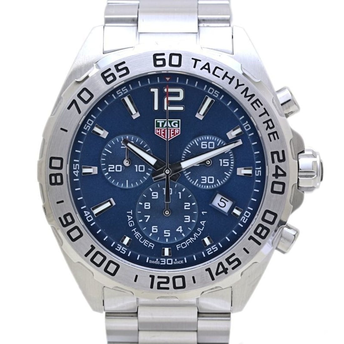 TAG HEUER Formula 1 Chronograph CAZ101K.BA0842 Men's Stainless Steel Watch 40182: --- Catalog ---Category: SizeWrist Size: 19cm / 7.48''Case Diameter: 43mm / 1.69''Category: DesignType: WristwatchGender: MenColor (Dial): BlueMaterial (Band): Stainless steelMaterial (Case): Stainles