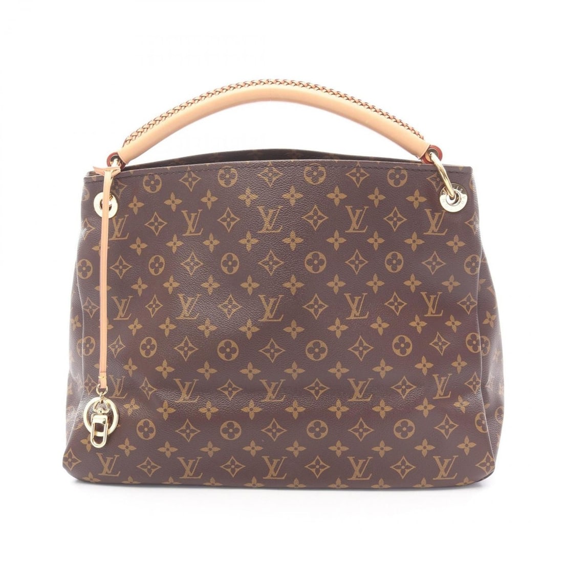 Louis Vuitton Artsy MM Shoulder Bag, Coated Canvas and Leather, Monogram, Women's, Brown, M40249: --- Catalog ---Category: SizeSize (HxWxD): 33cm x 42cm x 18cm / 12.99'' x 16.53'' x 7.08''Category: DesignType: Shoulder bagColor: Brown, MonogramGender: WomenMaterial: Coated canvas , Leather Categor