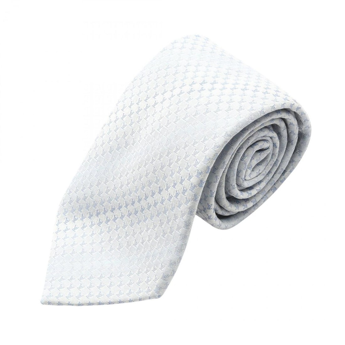 Louis Vuitton silk tie, men's, blue: --- Catalog ---Category: SizeTotal Length: 152cm / 59.84''Category: DesignType: CravatColor: BlueGender: MenMaterial: Silk Category: GeneralBrand: Louis Vuitton--- Item List ---Section: ConditionRanki