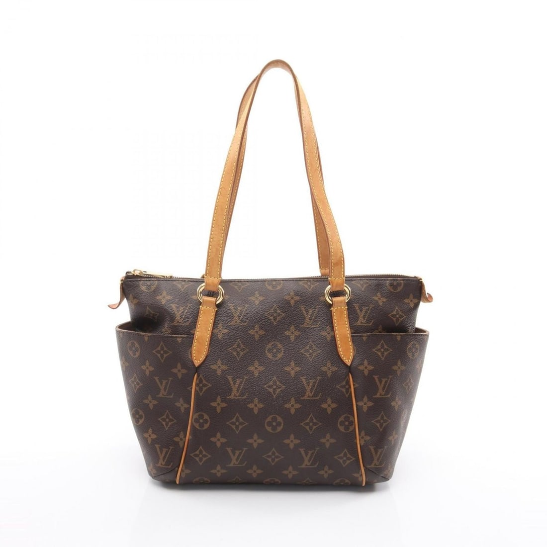 Louis Vuitton Totally PM Tote Bag, Coated Canvas and Leather, Monogram, Women's, Brown, M56688: --- Catalog ---Category: SizeSize (HxWxD): 24cm x 27cm x 11cm / 9.44'' x 10.62'' x 4.33''Category: DesignType: Tote bagColor: Brown, MonogramGender: WomenMaterial: Coated canvas , Leather Category: Ge