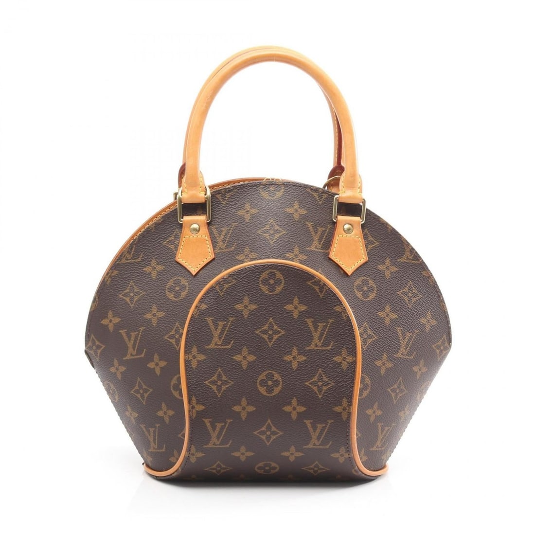 Louis Vuitton Ellipse PM Handbag, Coated Canvas and Leather, Monogram, Women's, Brown, M51127: --- Catalog ---Category: SizeSize (HxWxD): 26cm x 21cm x 13cm / 10.23'' x 8.26'' x 5.11''Category: DesignType: HandbagColor: Brown, MonogramGender: WomenMaterial: Coated canvas , Leather Category: Gen