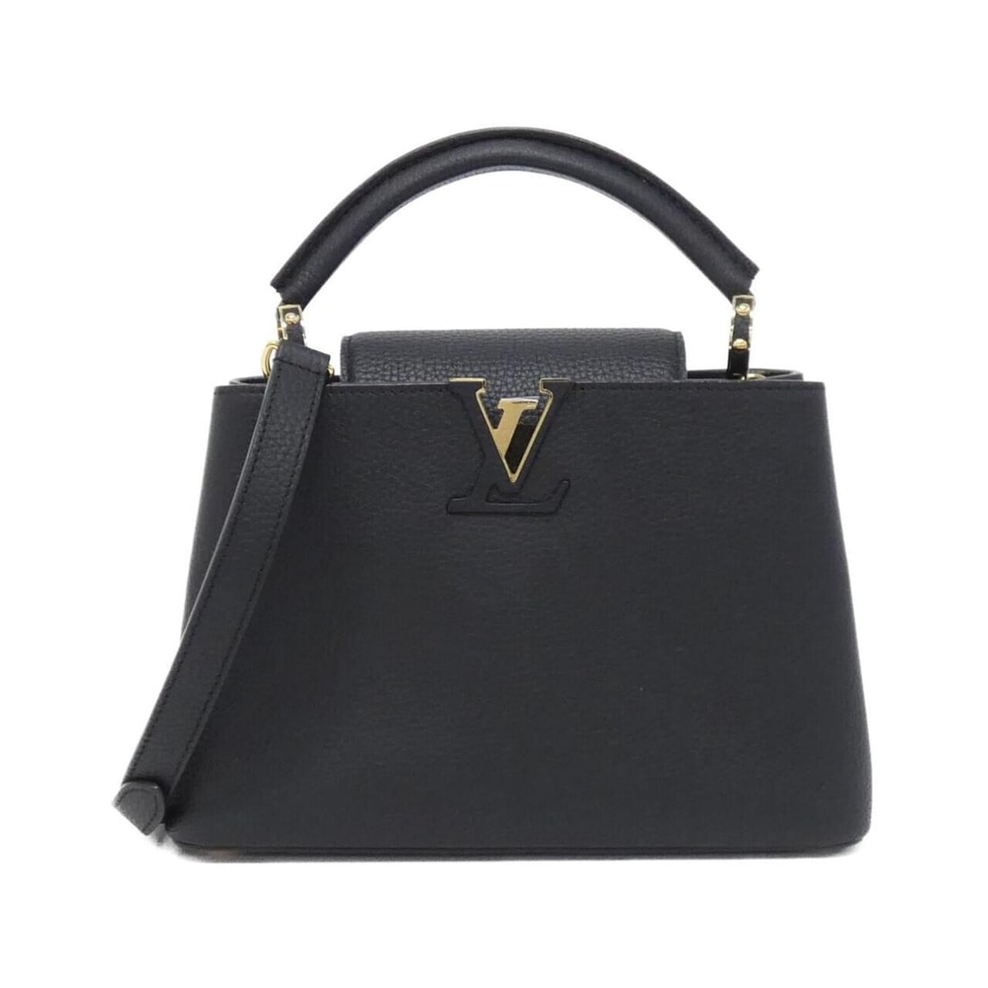 Louis Vuitton Capucines BB M94755 Handbag: --- Catalog ---Category: SizeWeight: 800g / 1.76lb.Size (HxWxD): 18cm x 27cm x 9cm / 7.08'' x 10.62'' x 3.54''Strap Length: 115cm - 125cm / 45.27'' - 49.21''Handle Length: 30cm / 11.81''Category: Desi