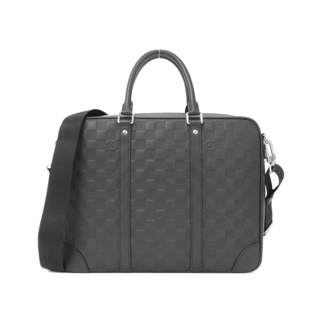 Louis Vuitton Damier Infini Porte Document Voyage N40444 Handbag: --- Catalog ---Category: SizeWeight: 1.11kg / 2.44lb.Size (HxWxD): 27cm x 36cm x 6cm / 10.62'' x 14.17'' x 2.36''Strap Length: 146.5cm / 57.67''Handle Length: 31cm / 12.2''Category: DesignType: Handba